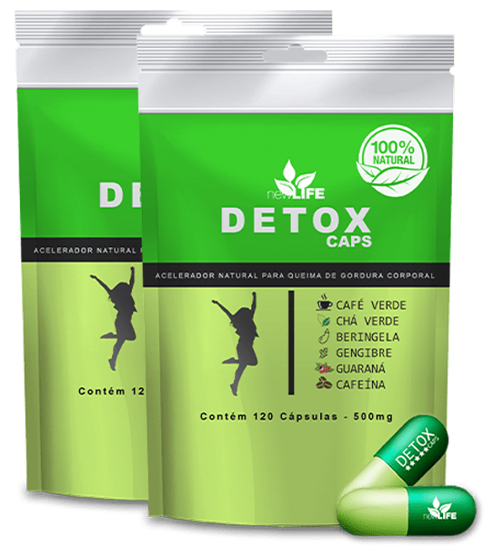 EMAGRECEDOR DETOX CAPS